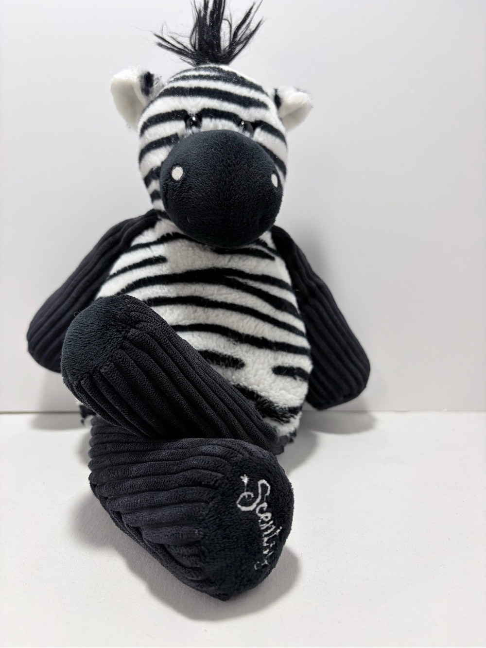 Retired Zuku the Zebra Scentsy Buddy Plush